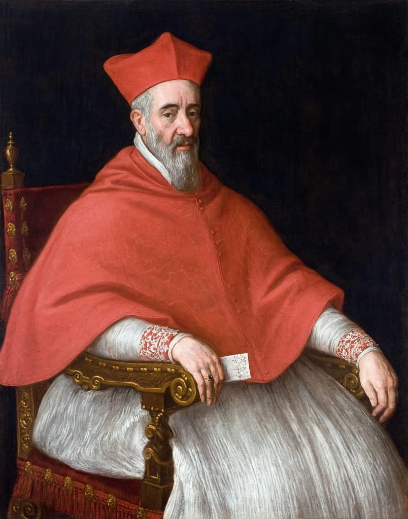 156-Leandro Dal Ponte, detto Bassano-Ritratto del cardinale Giovanni Delfino - Museo Civico di Padova  
